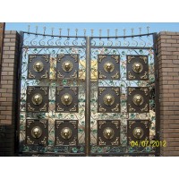 Ворота кованые В001